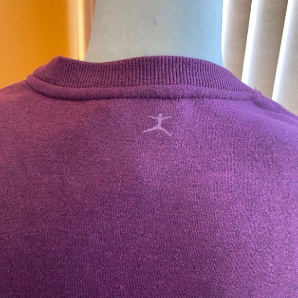 Danskin Maroon Pullover Pocket Sweatshirt SZ S NWT - Picture 4 of 10